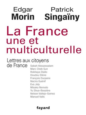 cover image of La France une et multiculturelle
